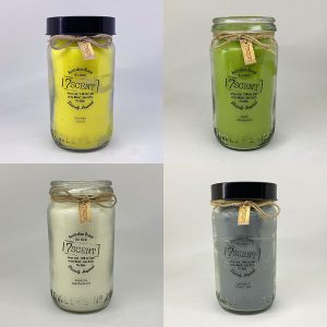 Fowlers Vacola Australian Glass Candle 500g